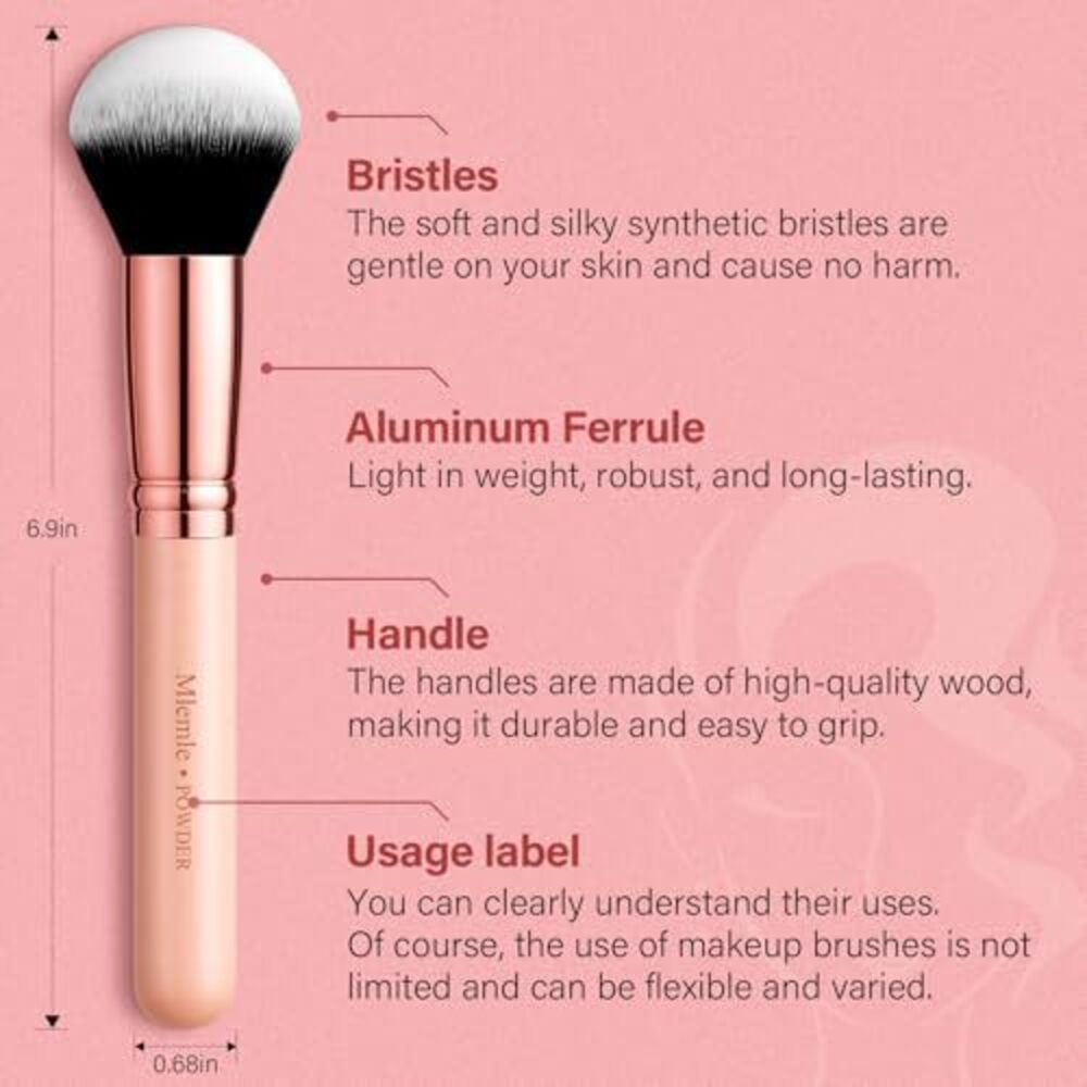 Makeup Brushes Set, Professional 26 Pcs Makeup Kit, Include Powder Foundation - Picture 2 of 5